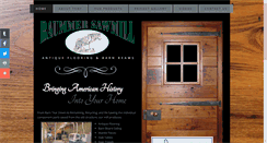 Desktop Screenshot of baummersawmill.com